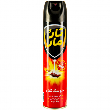 اسپری سوسک کش قرمز فوری تارومار 400 میلی لیتری